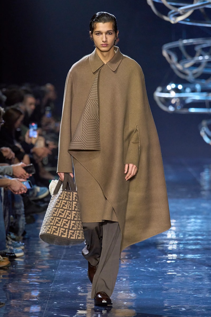 FENDI Fall Winter 2023 Menswear Milan Fashion Week FW23 Silvia Venturini Fendi Runway Show Collection Looks