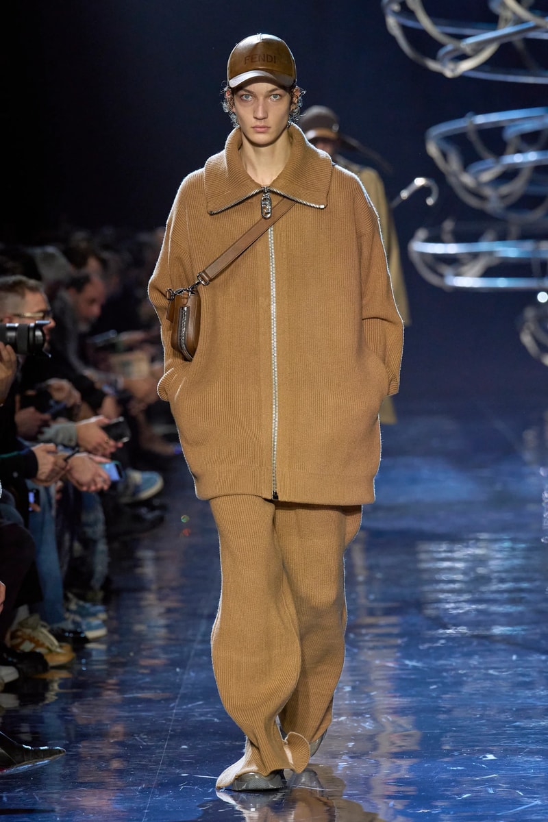 FENDI Fall Winter 2023 Menswear Milan Fashion Week FW23 Silvia Venturini Fendi Runway Show Collection Looks