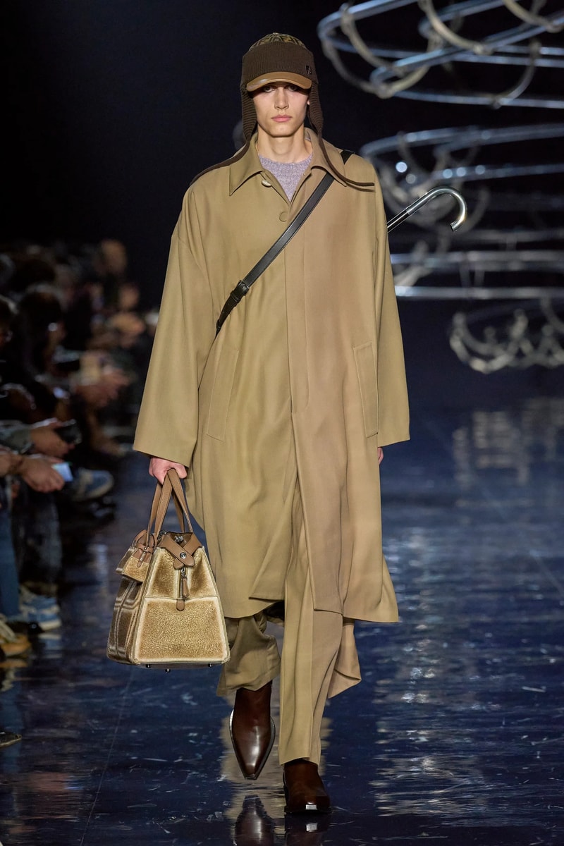 FENDI Fall Winter 2023 Menswear Milan Fashion Week FW23 Silvia Venturini Fendi Runway Show Collection Looks
