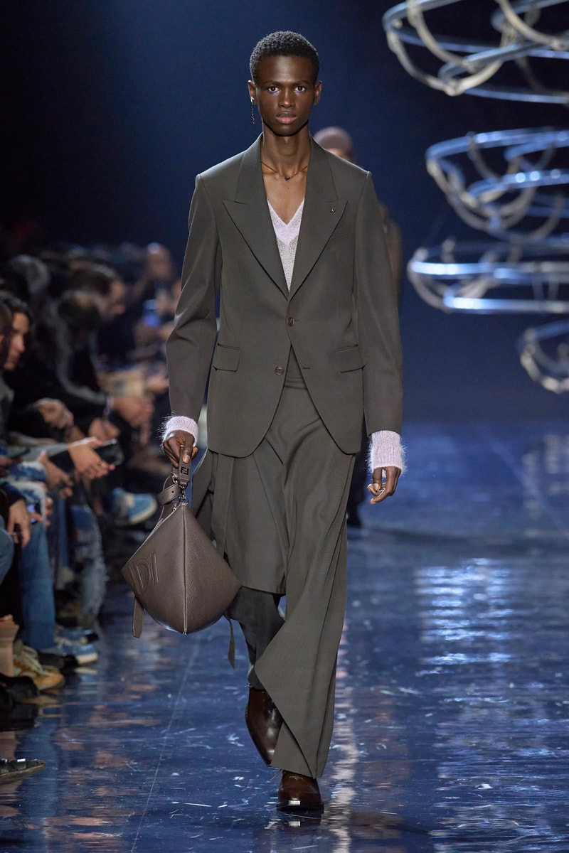 FENDI Fall Winter 2023 Menswear Milan Fashion Week FW23 Silvia Venturini Fendi Runway Show Collection Looks