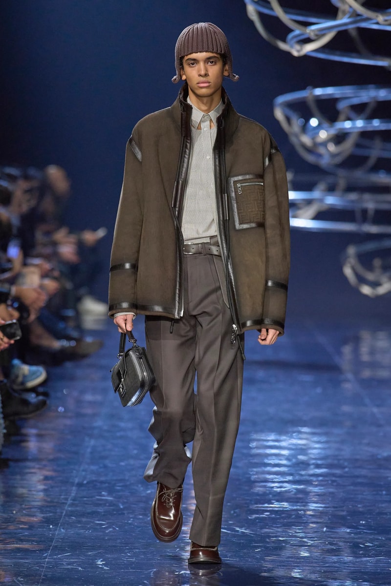 FENDI Fall Winter 2023 Menswear Milan Fashion Week FW23 Silvia Venturini Fendi Runway Show Collection Looks