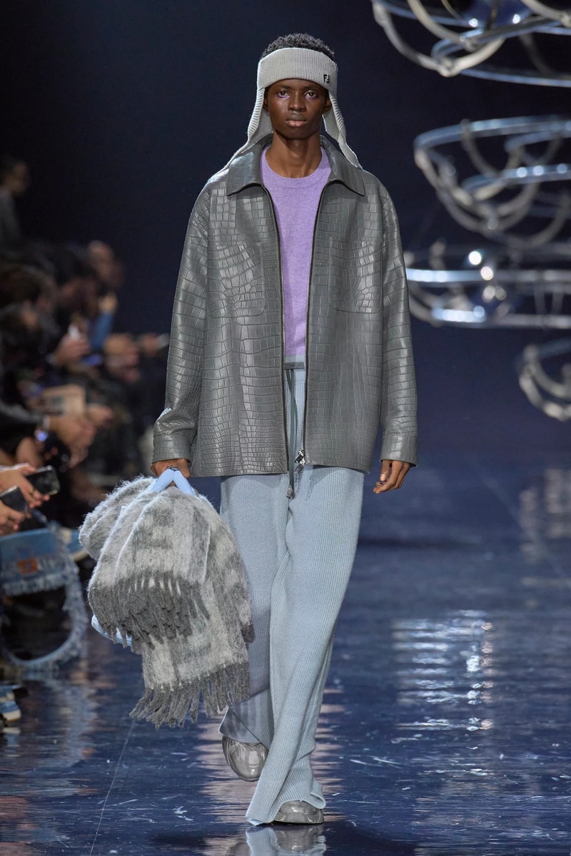 FENDI Fall Winter 2023 Menswear Milan Fashion Week FW23 Silvia Venturini Fendi Runway Show Collection Looks