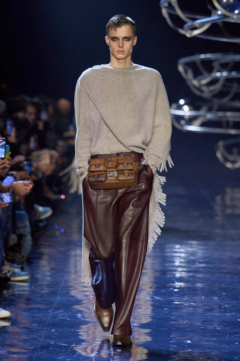 FENDI Fall Winter 2023 Menswear Milan Fashion Week FW23 Silvia Venturini Fendi Runway Show Collection Looks