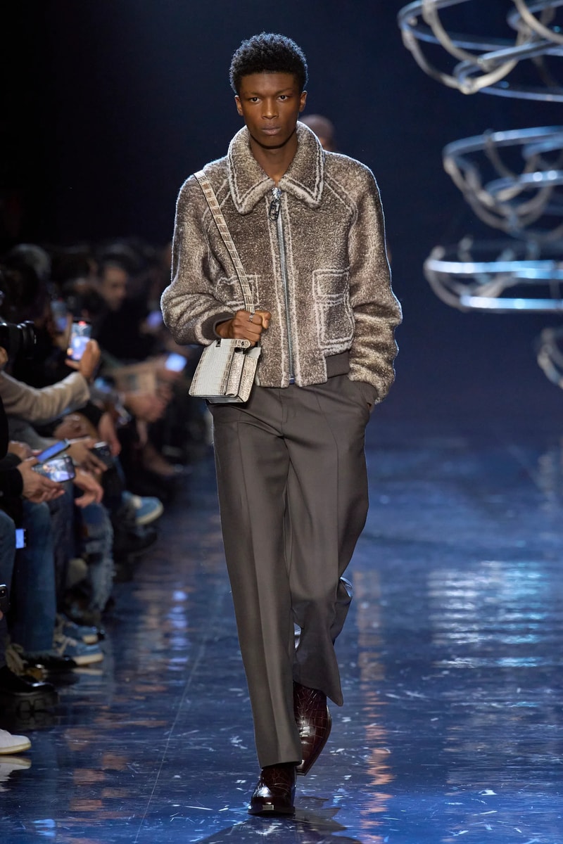 FENDI Fall Winter 2023 Menswear Milan Fashion Week FW23 Silvia Venturini Fendi Runway Show Collection Looks