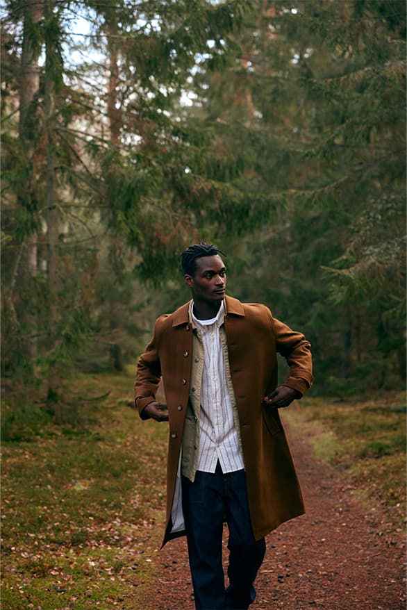 Forét Fall Winter 2023 Collection Release Information Unwinding in Nature Jeppe Meier Denmark Danish Menswear