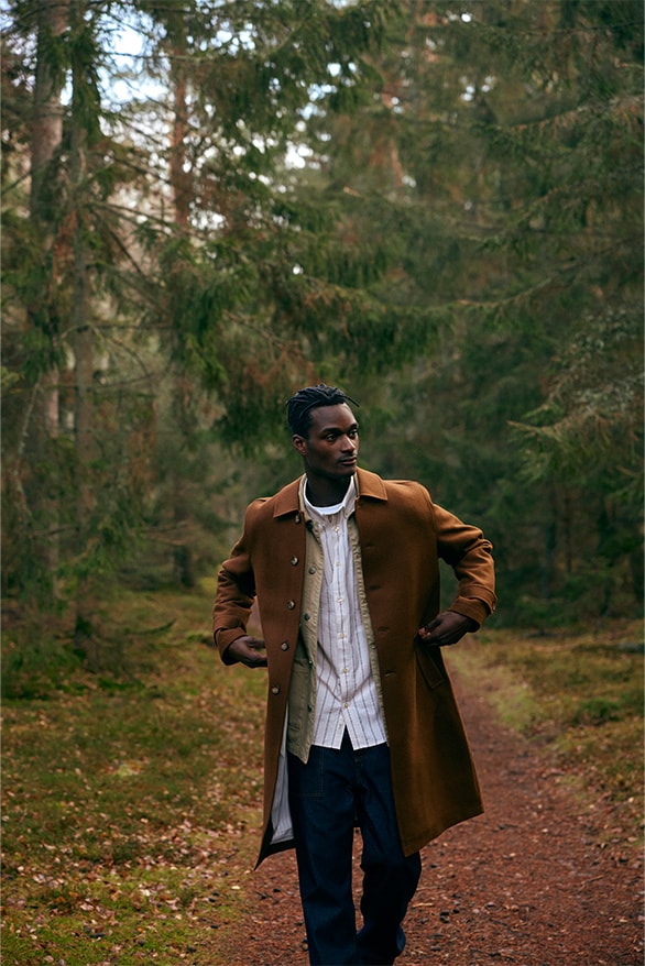 Forét Fall Winter 2023 Collection Release Information Unwinding in Nature Jeppe Meier Denmark Danish Menswear