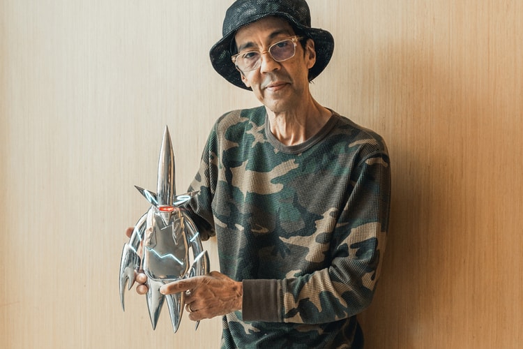 Futura's Pointman Figure Gets Crafted in Stainless Steel and Equipped with Light-Up Details