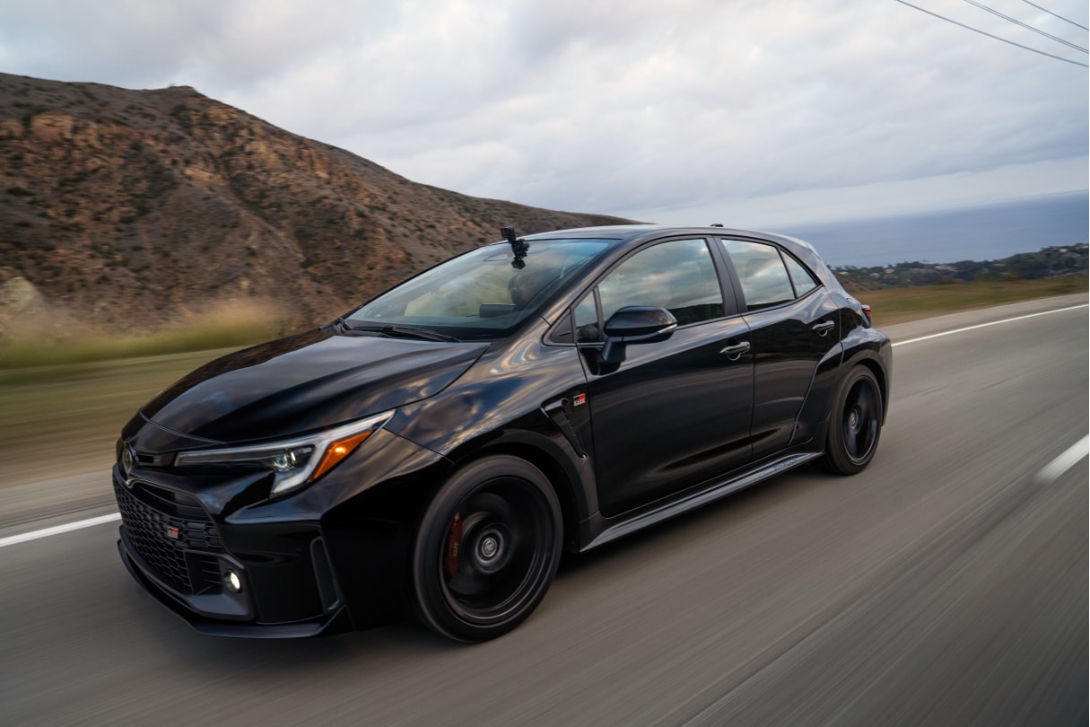 Garage Visits Profiles Race Service Toyota GR Corolla content creators hispanic carlos uriostegui jorge ramos