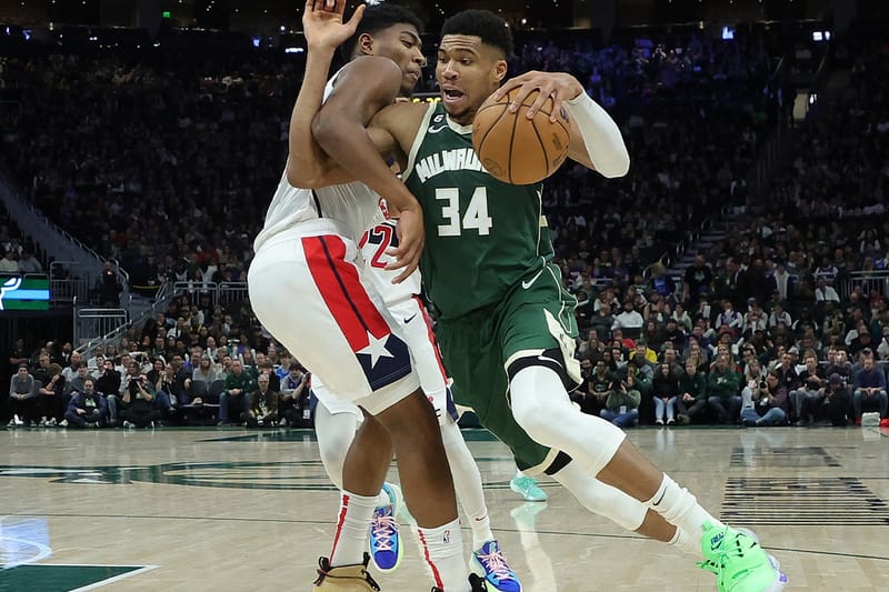Giannis Antetokounmpo Scores Career-High of 55 Points in a Win Over the Washington Wizards