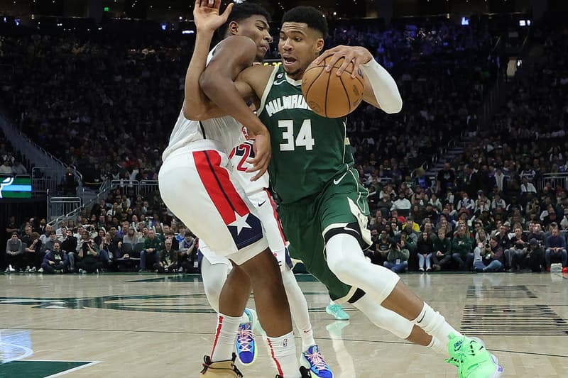 Giannis Antetokounmpo Scores Career-High of 55 Points washington wizards win nba basketball milwaukee bucks shooter fear the deer