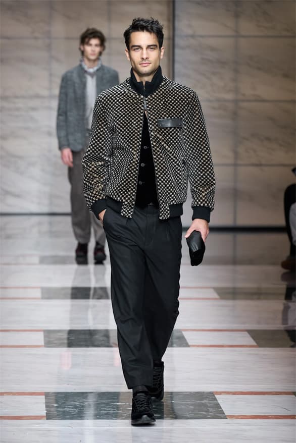 Giorgio Armani Milan Fashion Week Fall Winter 2023 FW23 Runway Show MFW Mens Menswear