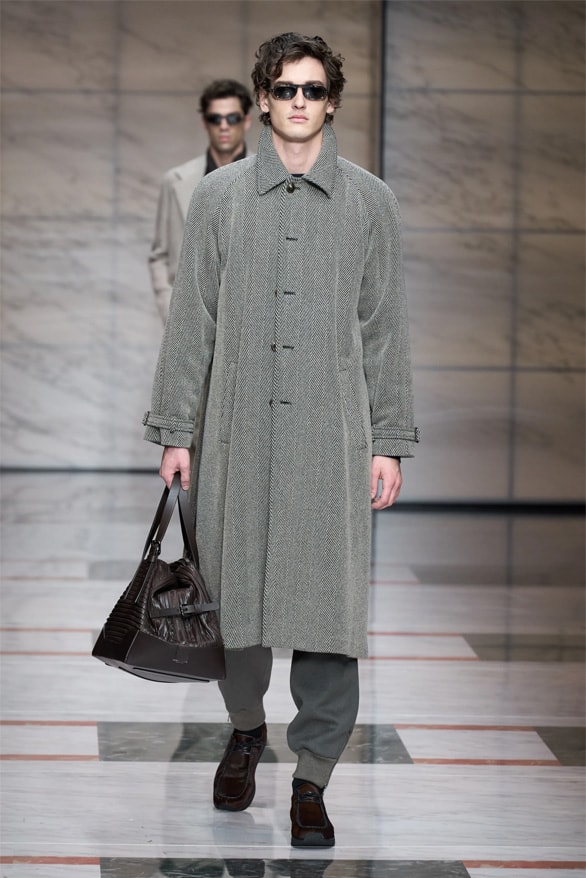 Giorgio Armani Milan Fashion Week Fall Winter 2023 FW23 Runway Show MFW Mens Menswear