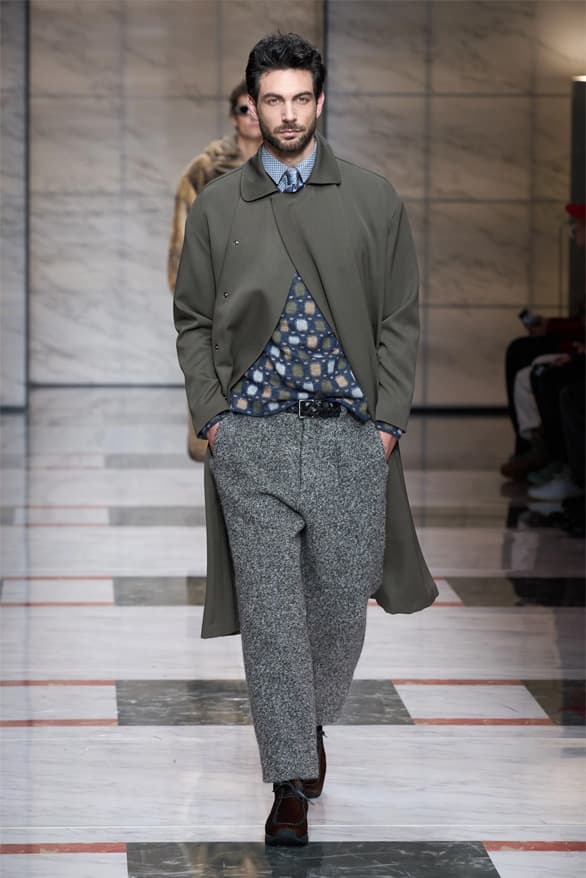 Giorgio Armani Milan Fashion Week Fall Winter 2023 FW23 Runway Show MFW Mens Menswear