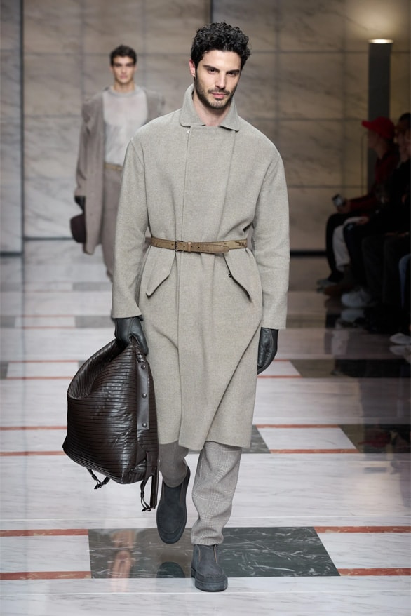 Giorgio Armani Milan Fashion Week Fall Winter 2023 FW23 Runway Show MFW Mens Menswear