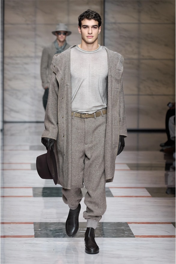 Giorgio Armani Milan Fashion Week Fall Winter 2023 FW23 Runway Show MFW Mens Menswear