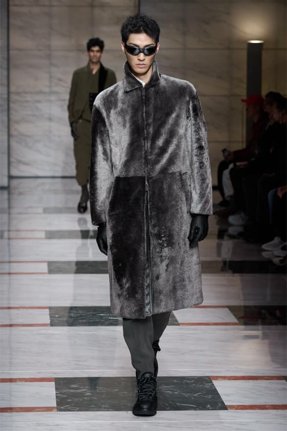 Giorgio Armani Milan Fashion Week Fall Winter 2023 FW23 Runway Show MFW Mens Menswear