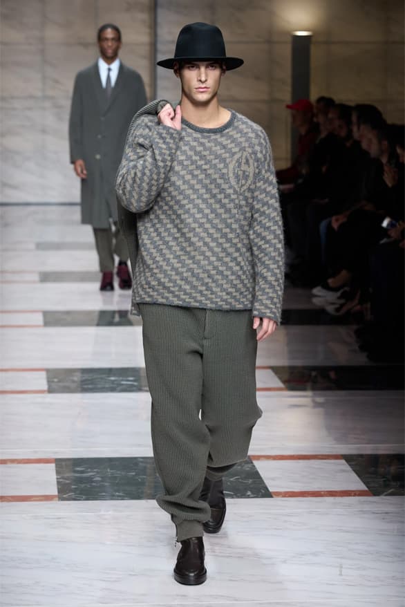 Giorgio Armani Milan Fashion Week Fall Winter 2023 FW23 Runway Show MFW Mens Menswear