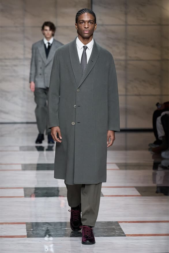 Giorgio Armani Milan Fashion Week Fall Winter 2023 FW23 Runway Show MFW Mens Menswear