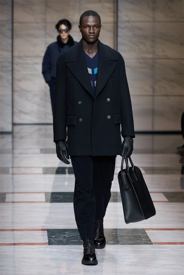 Giorgio Armani Milan Fashion Week Fall Winter 2023 FW23 Runway Show MFW Mens Menswear