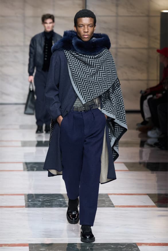 Giorgio Armani Milan Fashion Week Fall Winter 2023 FW23 Runway Show MFW Mens Menswear