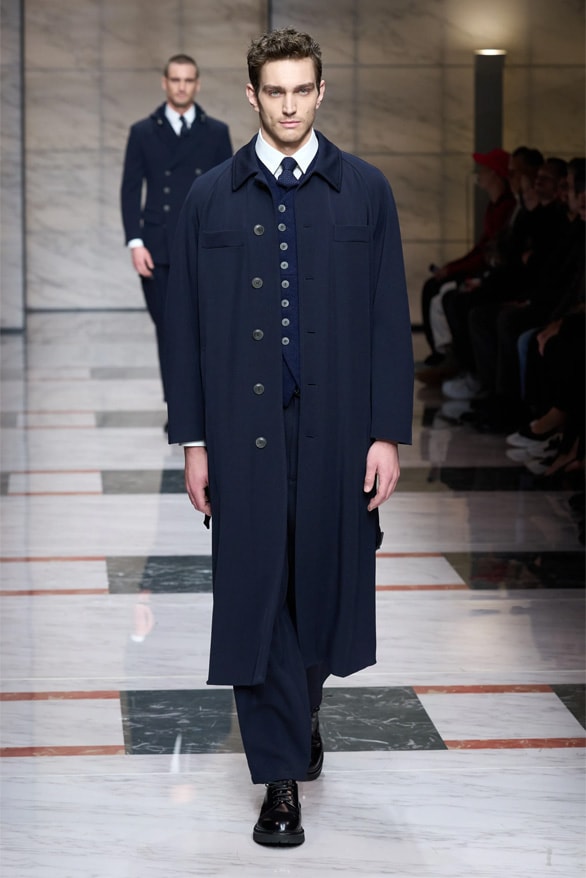 Giorgio Armani Milan Fashion Week Fall Winter 2023 FW23 Runway Show MFW Mens Menswear