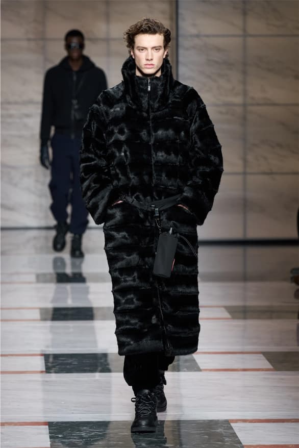 Giorgio Armani Milan Fashion Week Fall Winter 2023 FW23 Runway Show MFW Mens Menswear