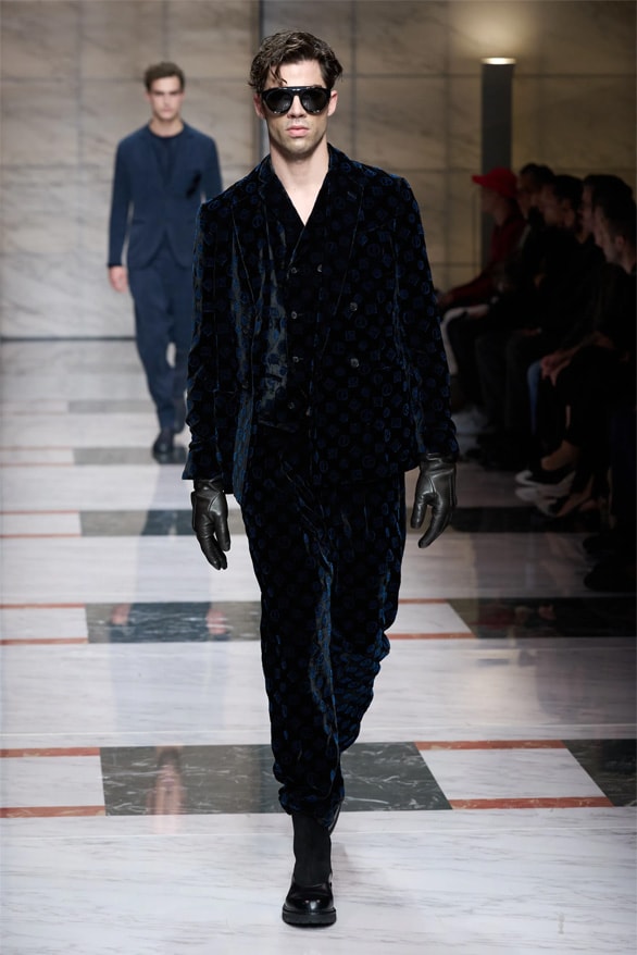 Giorgio Armani Milan Fashion Week Fall Winter 2023 FW23 Runway Show MFW Mens Menswear