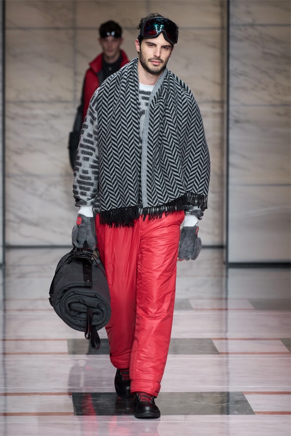 Giorgio Armani Milan Fashion Week Fall Winter 2023 FW23 Runway Show MFW Mens Menswear