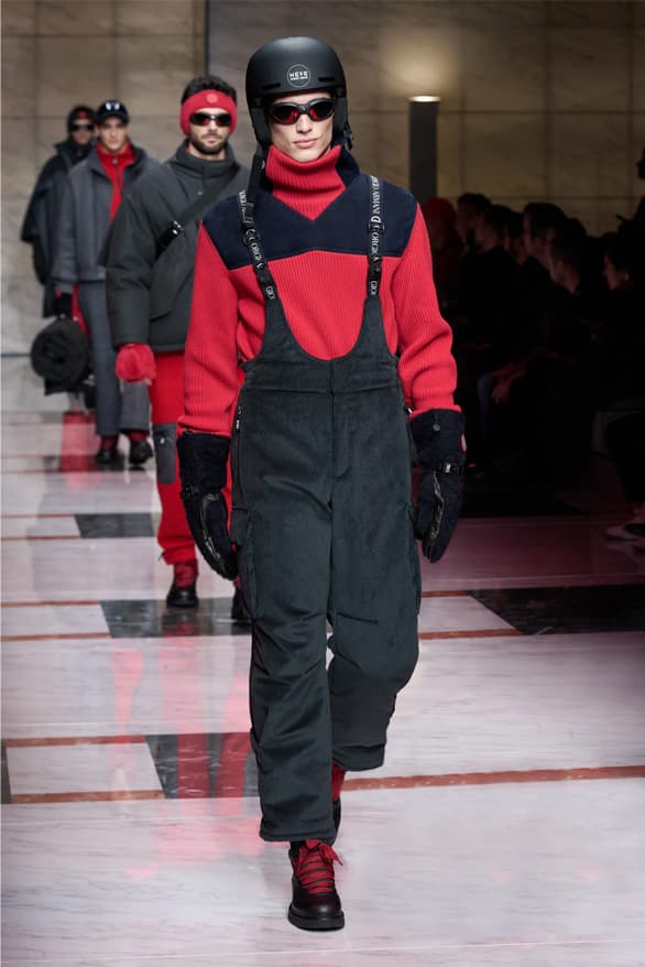 Giorgio Armani Milan Fashion Week Fall Winter 2023 FW23 Runway Show MFW Mens Menswear