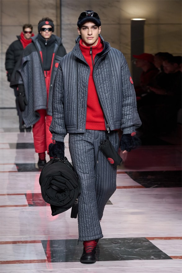 Giorgio Armani Milan Fashion Week Fall Winter 2023 FW23 Runway Show MFW Mens Menswear