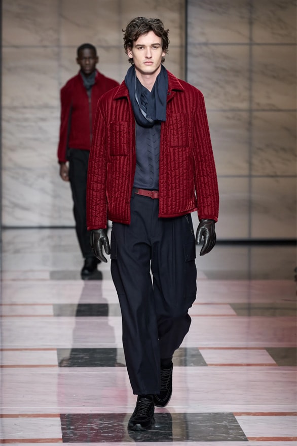 Giorgio Armani Milan Fashion Week Fall Winter 2023 FW23 Runway Show MFW Mens Menswear