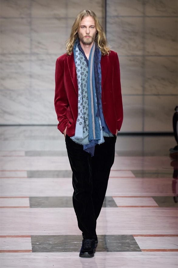 Giorgio Armani Milan Fashion Week Fall Winter 2023 FW23 Runway Show MFW Mens Menswear