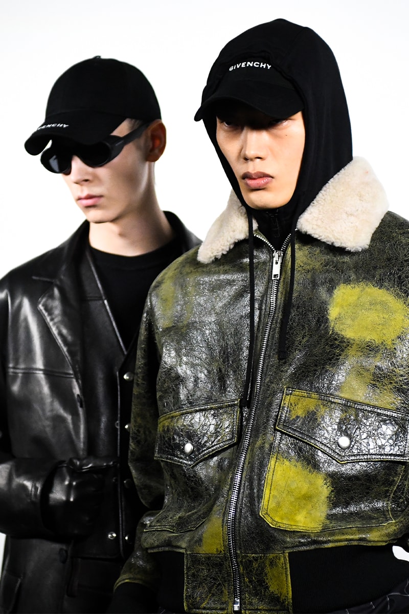 Givenchy Matthew M Williams Mens PFW FW23 Collection paris fashion week fall winter 2023 alyx studio backstage first looks formality dress codes menswear reconstructs deconstructs jbalvin pusha t king push taeyang big bang kpop star fai khardra zack bia