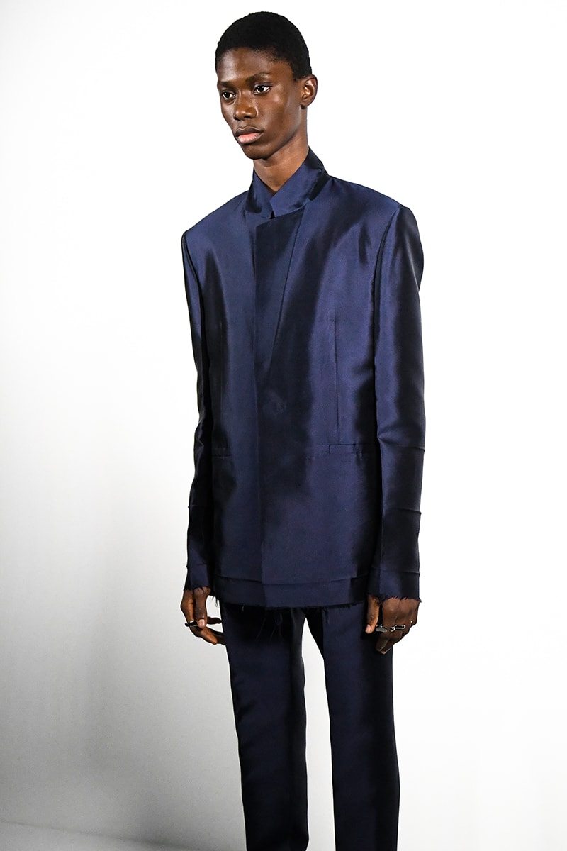 Givenchy Matthew M Williams Mens PFW FW23 Collection paris fashion week fall winter 2023 alyx studio backstage first looks formality dress codes menswear reconstructs deconstructs jbalvin pusha t king push taeyang big bang kpop star fai khardra zack bia
