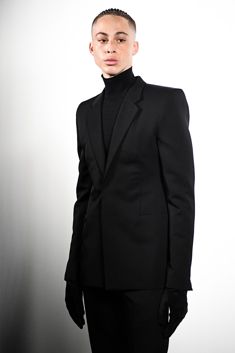 Givenchy Matthew M Williams Mens PFW FW23 Collection paris fashion week fall winter 2023 alyx studio backstage first looks formality dress codes menswear reconstructs deconstructs jbalvin pusha t king push taeyang big bang kpop star fai khardra zack bia