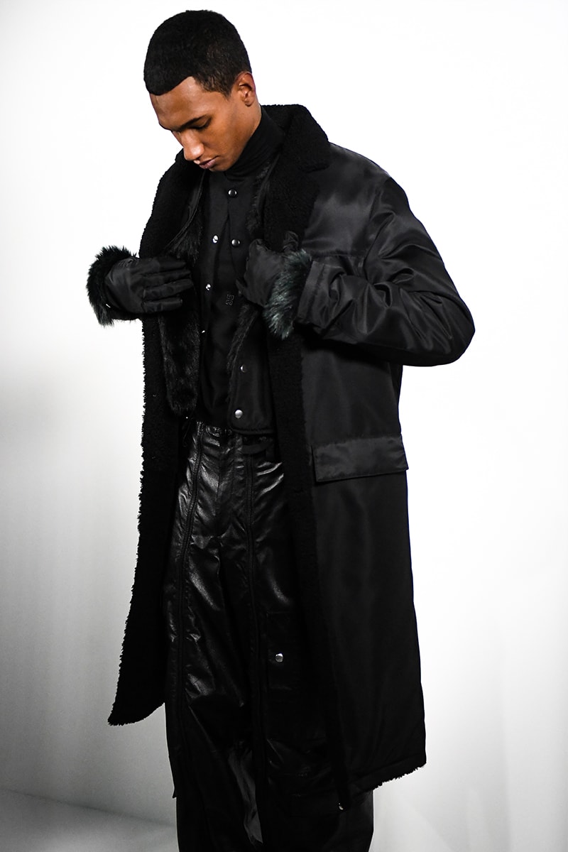 Givenchy Matthew M Williams Mens PFW FW23 Collection paris fashion week fall winter 2023 alyx studio backstage first looks formality dress codes menswear reconstructs deconstructs jbalvin pusha t king push taeyang big bang kpop star fai khardra zack bia