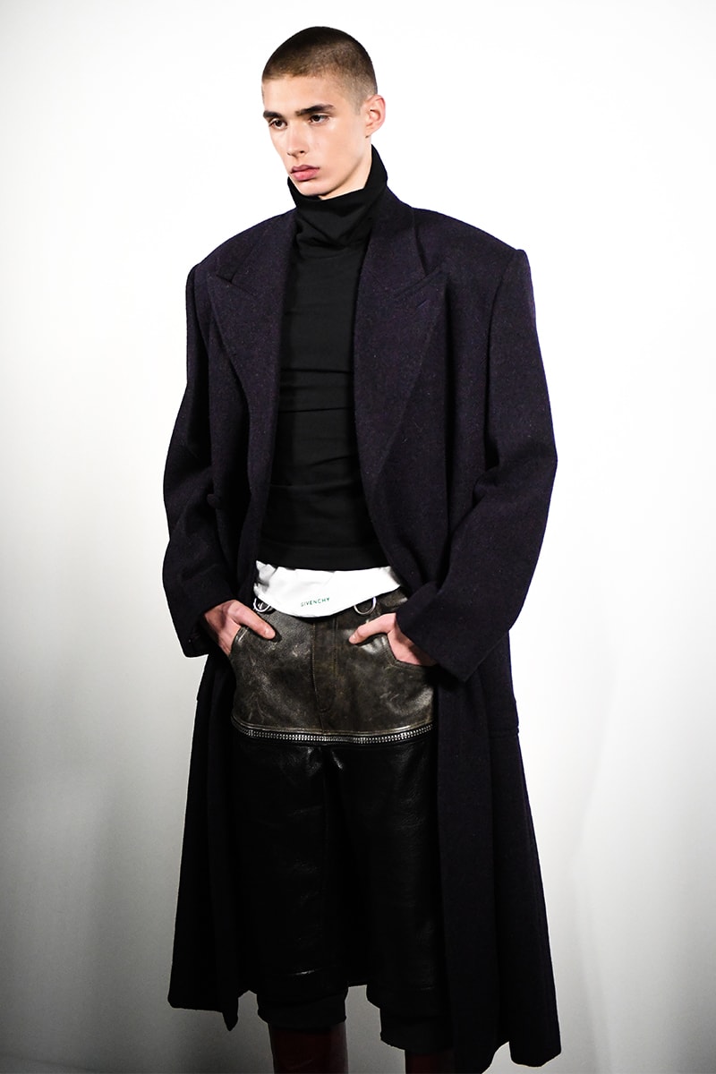 Givenchy Matthew M Williams Mens PFW FW23 Collection paris fashion week fall winter 2023 alyx studio backstage first looks formality dress codes menswear reconstructs deconstructs jbalvin pusha t king push taeyang big bang kpop star fai khardra zack bia