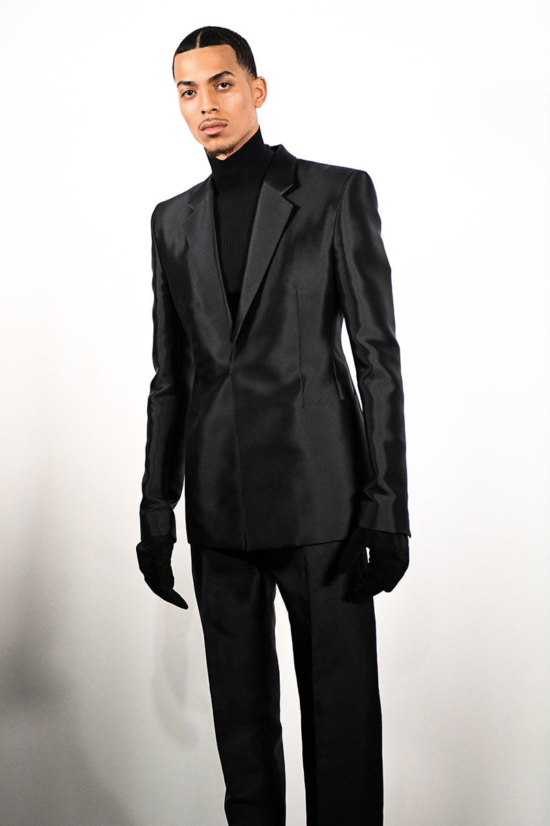 Givenchy Matthew M Williams Mens PFW FW23 Collection paris fashion week fall winter 2023 alyx studio backstage first looks formality dress codes menswear reconstructs deconstructs jbalvin pusha t king push taeyang big bang kpop star fai khardra zack bia
