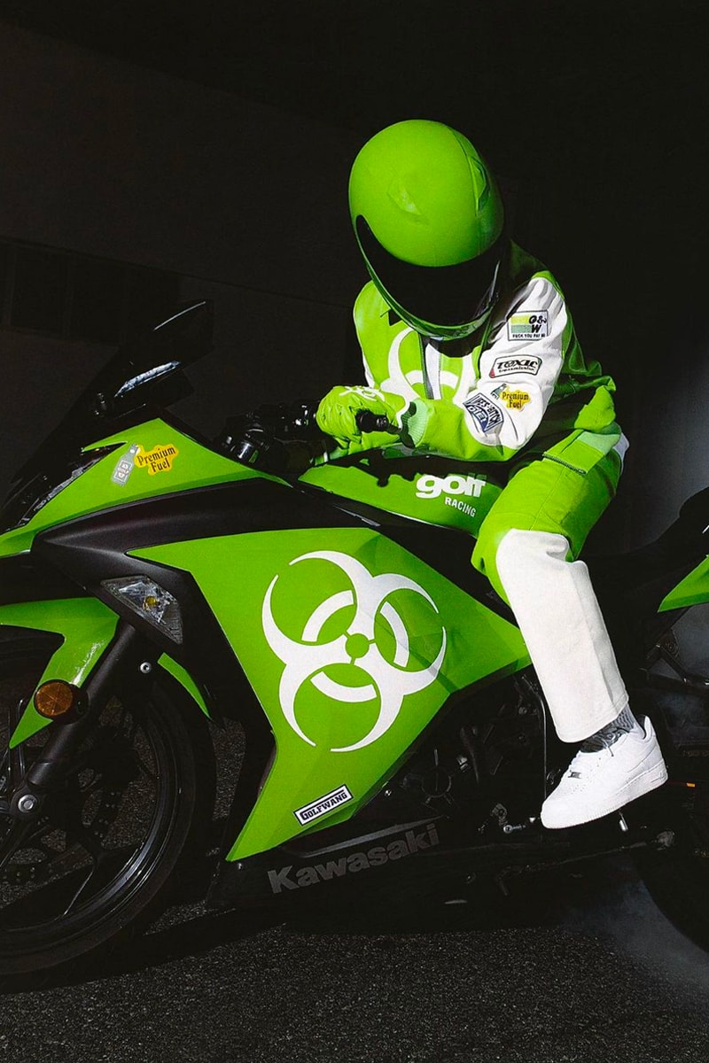 Golf Wang Racing Capsule Los Angeles New York flagship store green release info date price