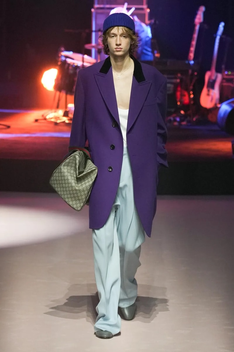 Gucci Milan Fashion Week Fall Winter 2023 FW23 Runway Show Alessandro Michele MFW Mens 