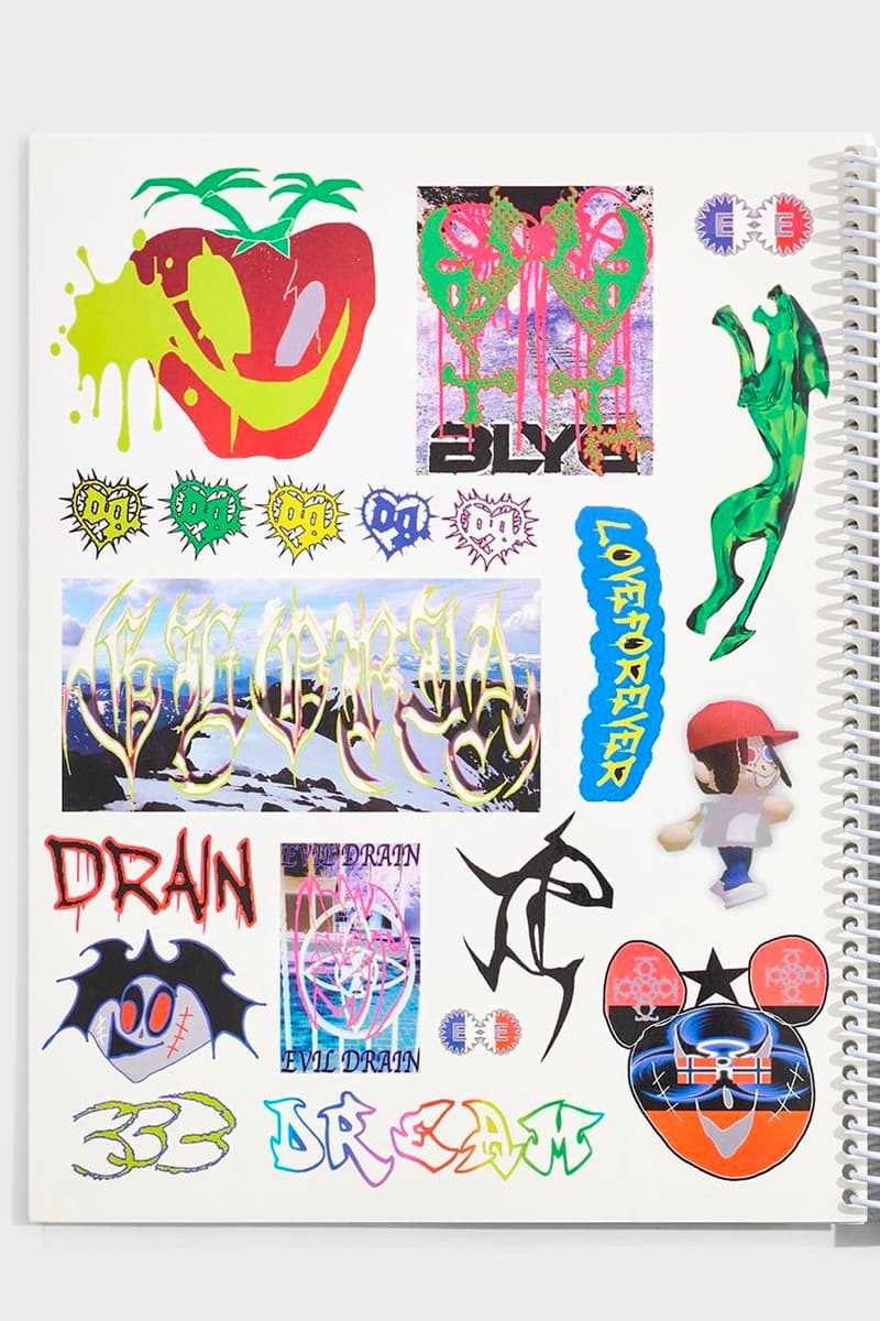 Heaven by Marc Jacobs Temporary Tattoo Book Curated By Manon Macasaet Release Info Buy Price Will Sheldon Bladee Ed Templeton Harmony Korine Ibuki