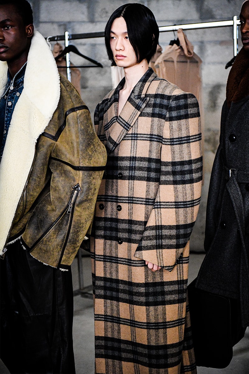 Hed Mayner FW23 Is All About Balance Paris fashion week pfw tel aviv tuscany suiting oversized blazers reebok footwear