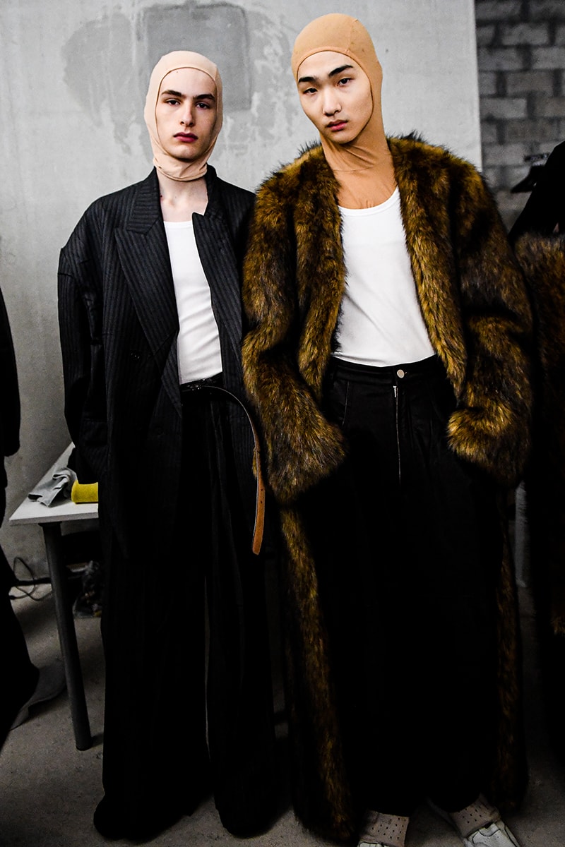 Hed Mayner FW23 Is All About Balance Paris fashion week pfw tel aviv tuscany suiting oversized blazers reebok footwear