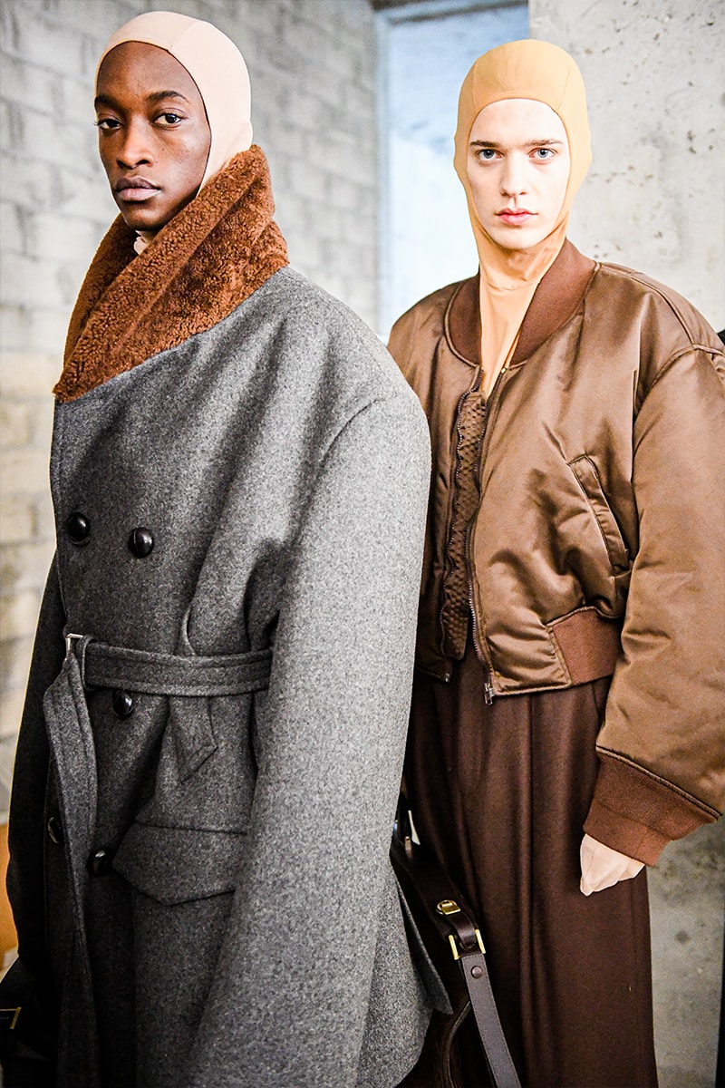 Hed Mayner FW23 Is All About Balance Paris fashion week pfw tel aviv tuscany suiting oversized blazers reebok footwear