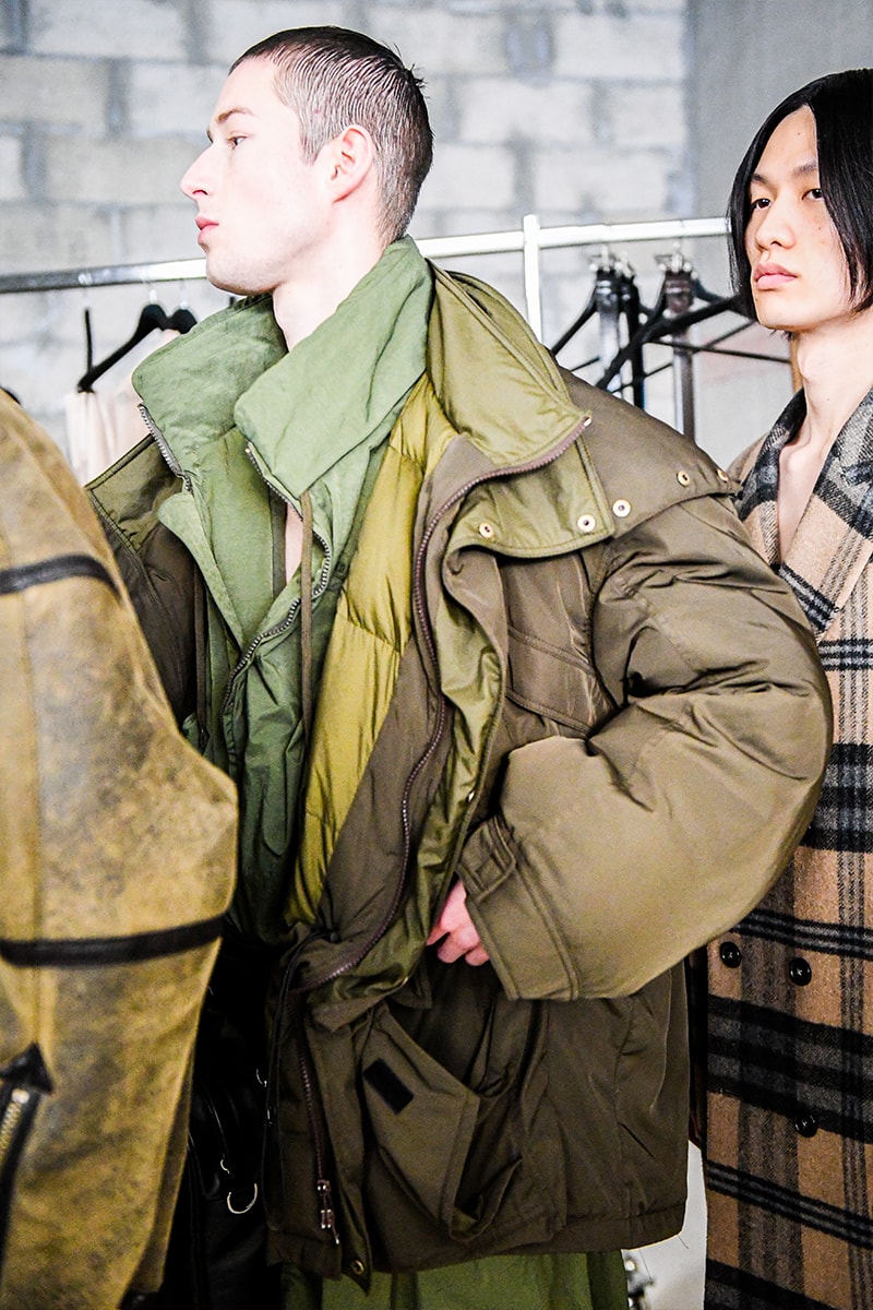 Hed Mayner FW23 Is All About Balance Paris fashion week pfw tel aviv tuscany suiting oversized blazers reebok footwear