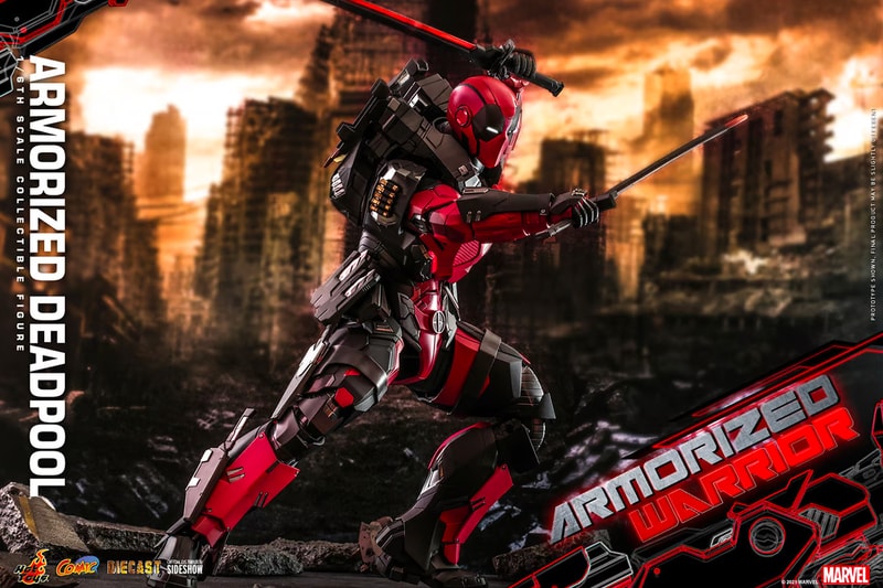Hot Toys Armorized Deadpool 1:6th Scale Figure Release Info Date Buy Price 