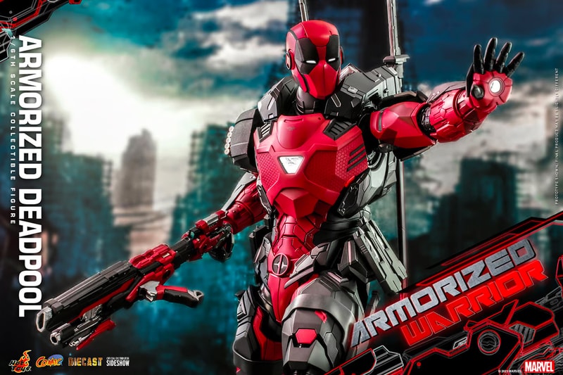 Hot Toys Armorized Deadpool 1:6th Scale Figure Release Info Date Buy Price 