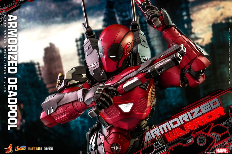 Hot Toys Armorized Deadpool 1:6th Scale Figure Release Info Date Buy Price 
