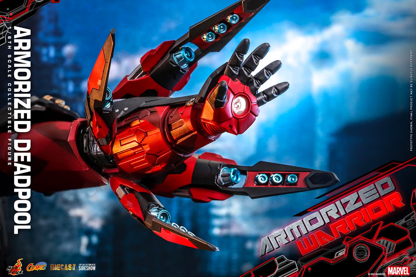 Hot Toys Armorized Deadpool 1:6th Scale Figure Release Info Date Buy Price 