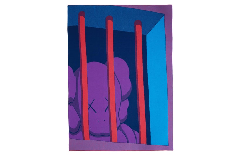KAWS Launches a Cashmere Blanket with House of Voltaire 